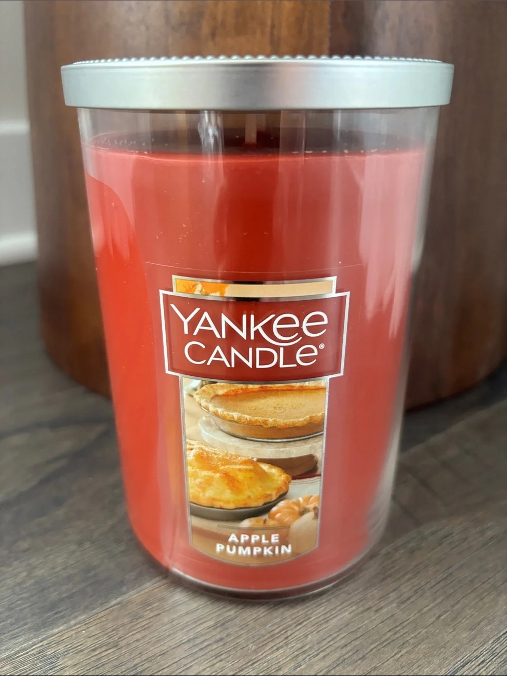 Yankee Candle Apple Pumpkin Sweet & Spicy Cinnamon, Clove, Nutmeg, Fresh Ginger